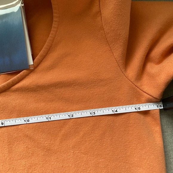 John Elliott stretch suede cotton scoop neck crop top solar M NWT. - Picture 7 of 15